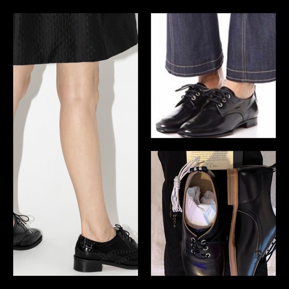 Size 36 •Rag and Bone• Loafers•Hand Made •Genuine Leather•Style is Audrey•